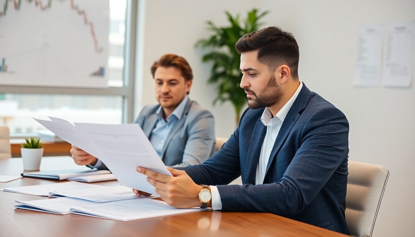 서류 검토와 사업 계획 미팅