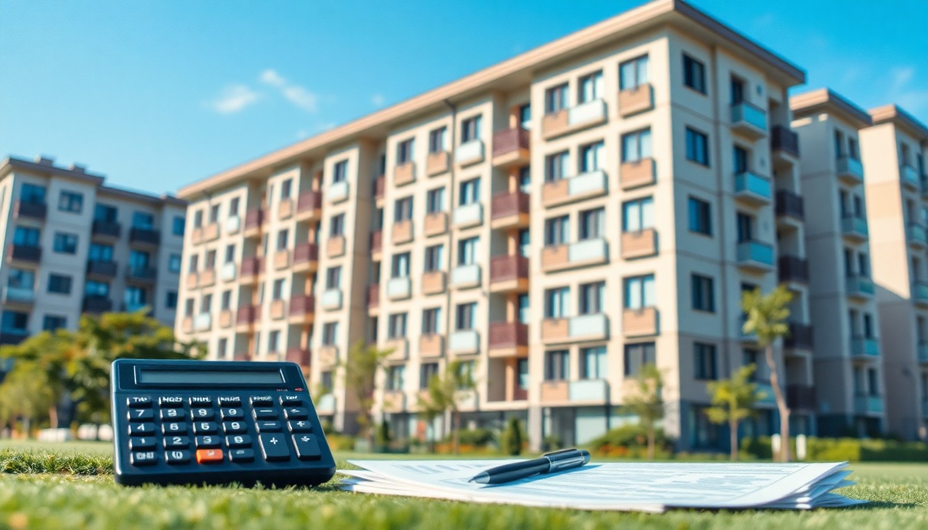 아파트 단지와 대출 계산기
