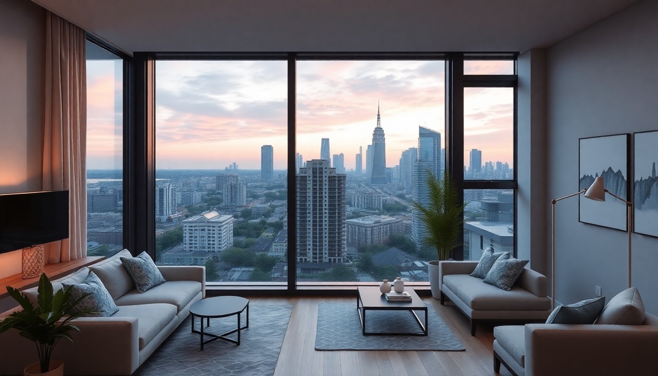 부동산 시세 그래프와 아파트