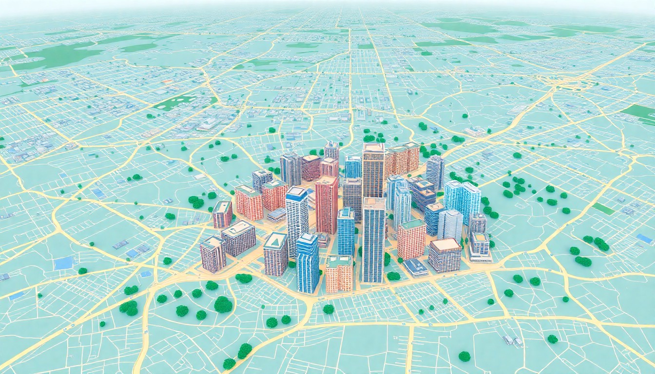 서울 지도와 부동산 분석 데이터