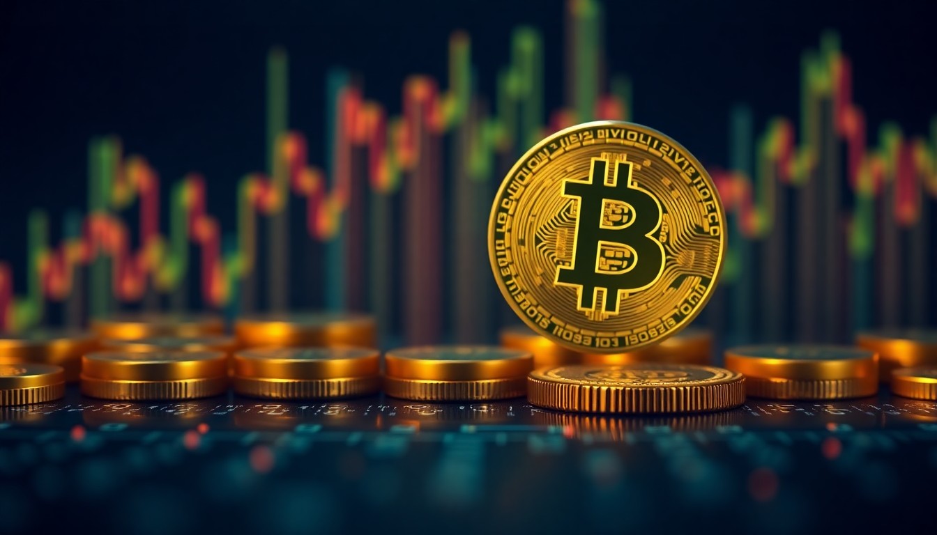 비트코인 가격 차트와 반감기 사이클 표시