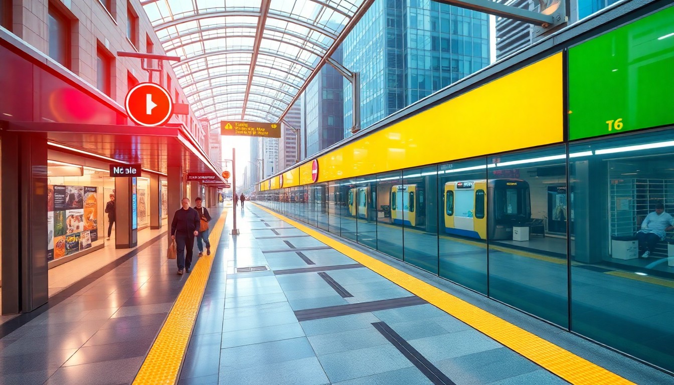 지하철역 근처 상권 분석 지도