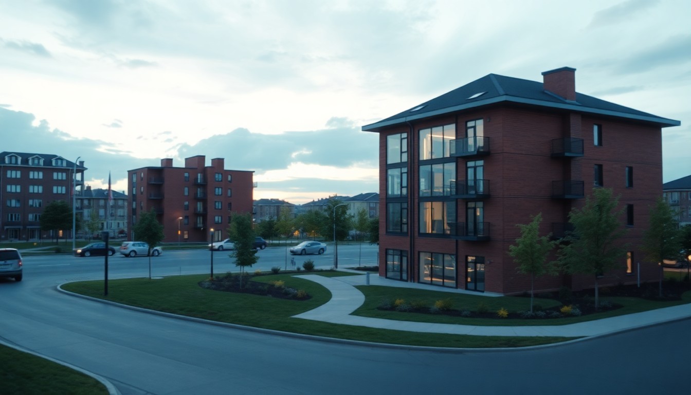 토지이용계획확인서를 검토하는 장면