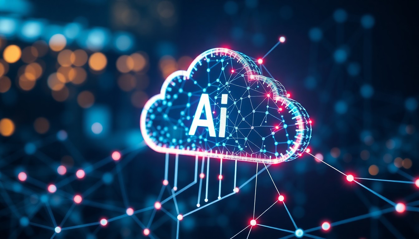 AI와 클라우드 연결 개념도