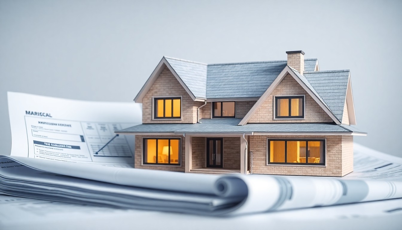 부동산 세금 계산서와 서류