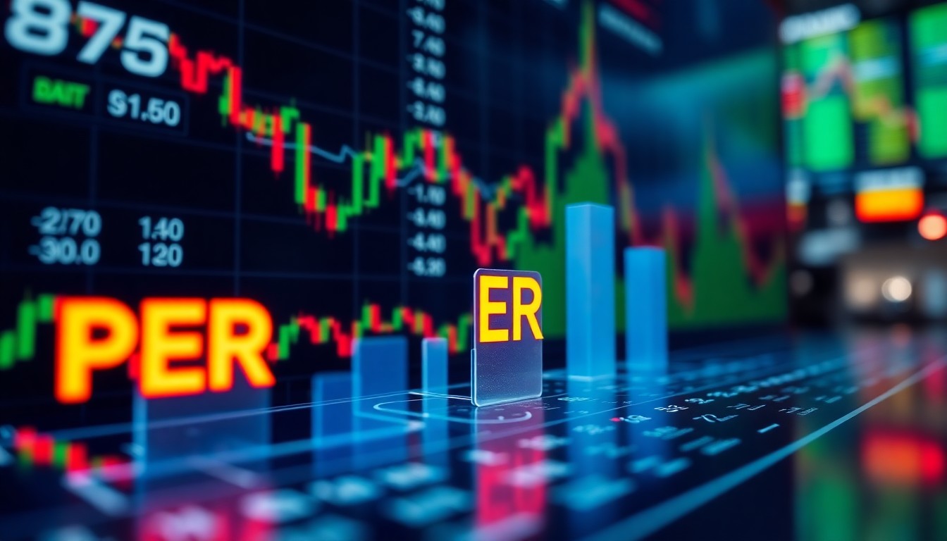 증권사 HTS 화면에서 PER을 비교하는 장면