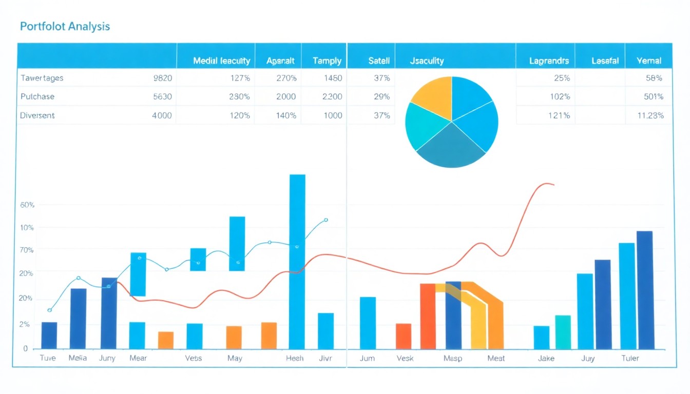 투자 포트폴리오 차트 분석