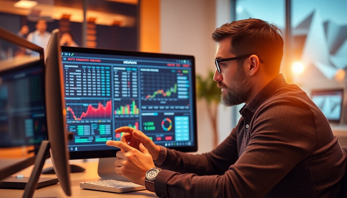 메타버스 관련 투자 상품을 분석하는 화면